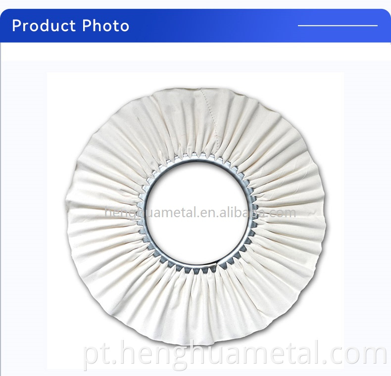 Roda de pano de Henghua 2022 para polimento de espelho de aço inoxidável